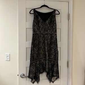 Black lace Elie Tahari dress